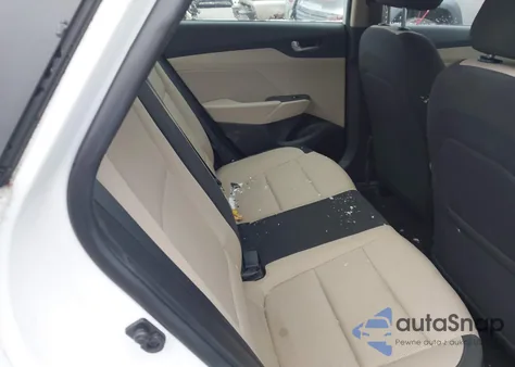 2022 Hyundai Accent Sel из США, поврежденный, VIN 3KPC24A6XNE158345